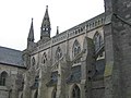 La cathédrale Saint-Paul-Aurélien : vue partielle (bas-côté sud)