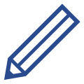 Blue pencil.svg