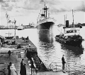 The harbor after WWII
