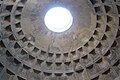 The dome inside the Pantheon