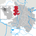 Lage im Landkreis Ostprignitz-Ruppin