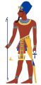 Pharaoh with Blue crown