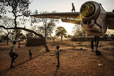 1er prix / 1st prize: Yida refugee camp in South Sudanese territory by Marco Gualazzini from Italy