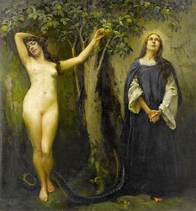 Eve and Virgin Mary