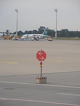 Stop aircraft crossing
