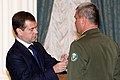 Colonel Gennady Anashkin is awarded the title of Hero of Russia.