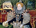 The Armada portrait of Elizabeth I, attributed to George Gower