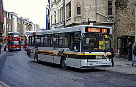 Dennis Dart with Blackbird Flyer branding