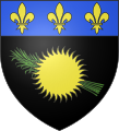 Coat of arms of Guadeloupe (French overseas department and region)