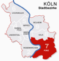 map of Köln-Porz