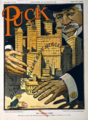 Political cartoon on the cover of en:Puck (magazine)
