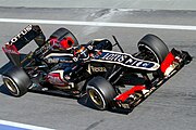 Testing at Barcelona, February.