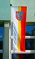  Flaga powiatu chrzanowskiego  Flag of Chrzanów County  Chrzanów Herredsflag
