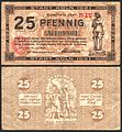 25 Pfennig, 1921