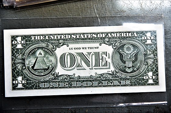 1 US Dollar Note