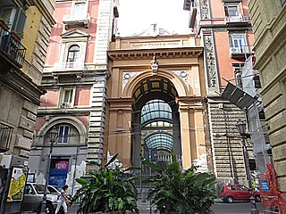 Ingresso della Galleria Principe di Napoli