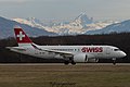 right side, mountain behind, Swiss