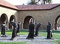 Rodin's The Burghers of Calais on the Main Quad