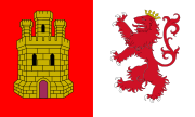 Flag of Cáceres, Spain