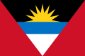 Flag of Antigua and Barbuda (1967–1981)