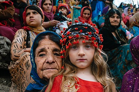 Kurdish family from Iranian Kurdistan