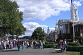 The Big E is the 6 New England states' collective state fair. On the Avenue of the States, each of the six New England States owns its own plot of land and replica State House