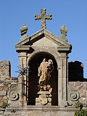 Imagen de Nuestra Señora de la Estrella, en el Arco de la Estrella