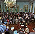 Signing the Civil Rights Act, 1964