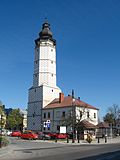 Wieża ratuszowa Town hall der Rathausturm