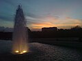 fountain in Millennium Park