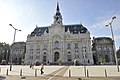 Roubaix city hall after sandblasting and restoration (2013)