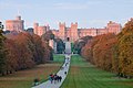 Windsor Castle in England was founded as a fortification during the Norman Conquest and today is one of the principal official residences of Queen Elizabeth II.