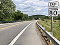 File:2020-06-03 15 01 42 View east along Maryland State Route 80 (Fingerboard Road) just east of the Monocacy River in Hope Hill, Frederick County, Maryland.jpg