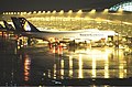 Ansett at Osaka at night