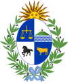 Escudo de Uruguay Coat of arms of Uruguay Armoiries d'Urugay