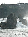 Erosion at Rheinfall