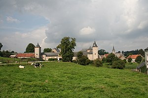 The village of Falaën, Belgium.