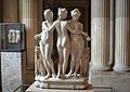 Three Graces. Original is lost, many copies and reliefs