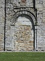 La chapelle Notre-Dame de Kernitron : porte méridionale bouchée.