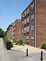 Montefiore House, the building in the photograph is Block F, part of Montefiore 2.