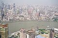 从金茂大厦俯视外滩 The Bund from the Jinmao Building