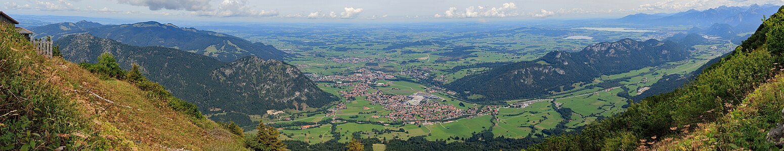 View of Pfronten Bavaria