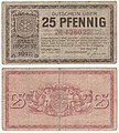 25 Pfennig, 1917