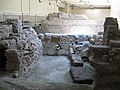 Archeology site at Monastiraki metro station.