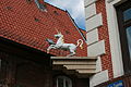 Die Einhorn-Apotheke, Am Sande 54 in Lüneburg.