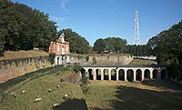 Remparts autour de la porte de Gand, à Lille