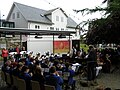 Tórshavn Brass Band (Havnar Hornorkestur) is playing an outdoor concert on 29 July 2010 in the centre of Tórshavn.