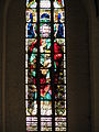 St. Mary's church, stained-glass in eastern window of southern aisle - St. Peter, Toruń, Poland