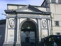 The entrace of the Monastery of Santa Chiara