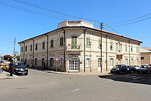 Hotel Albergo Italia, built 1889. The hotel is one of the oldest hotels in Asmara